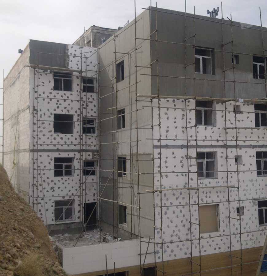اجرای اتیکس در نمای ساختمان، اولین اتیکس علمی در ایران